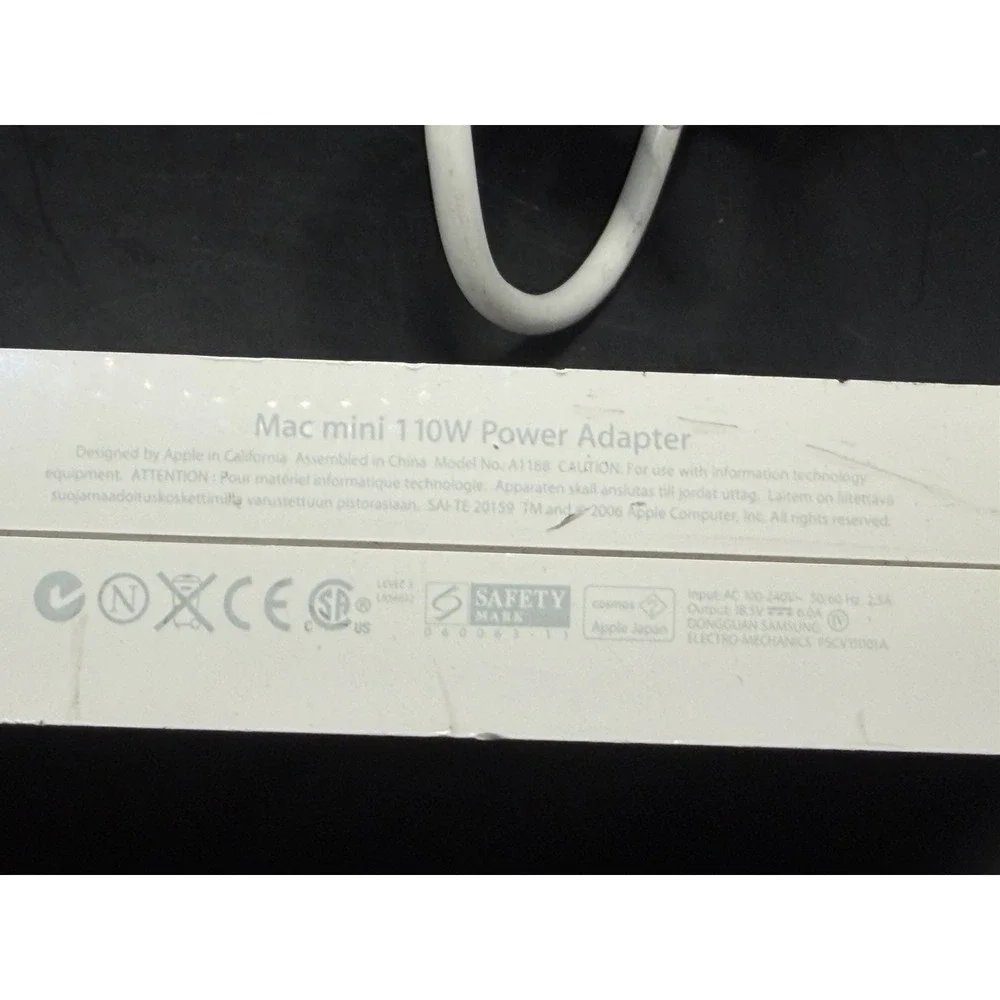 Apple Mac Mini 110W Power Adapter A1188 Genuine Original Charger